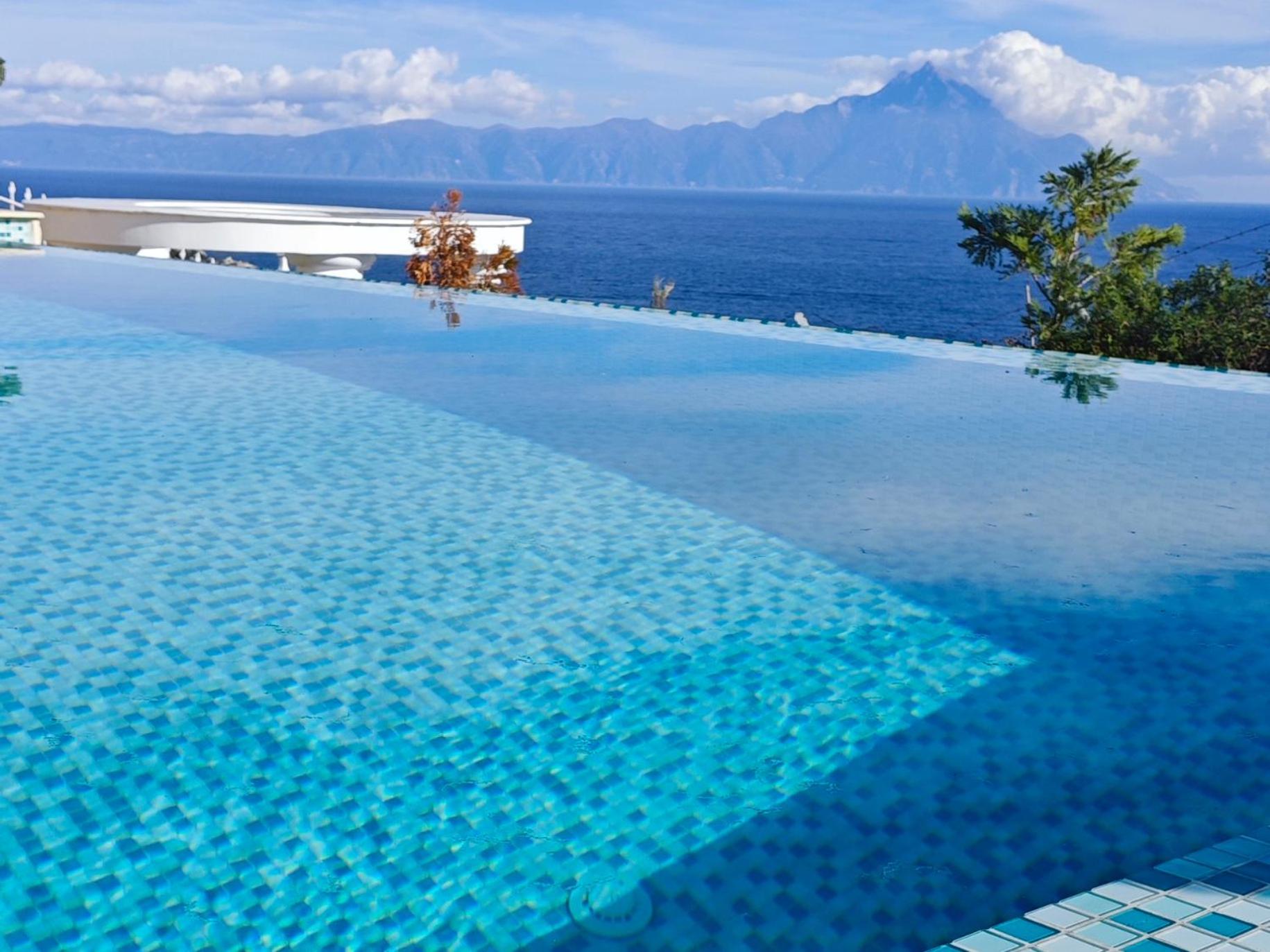 Villa Ulyana Kriaritsi - Athos Sea View&Spa Exterior foto