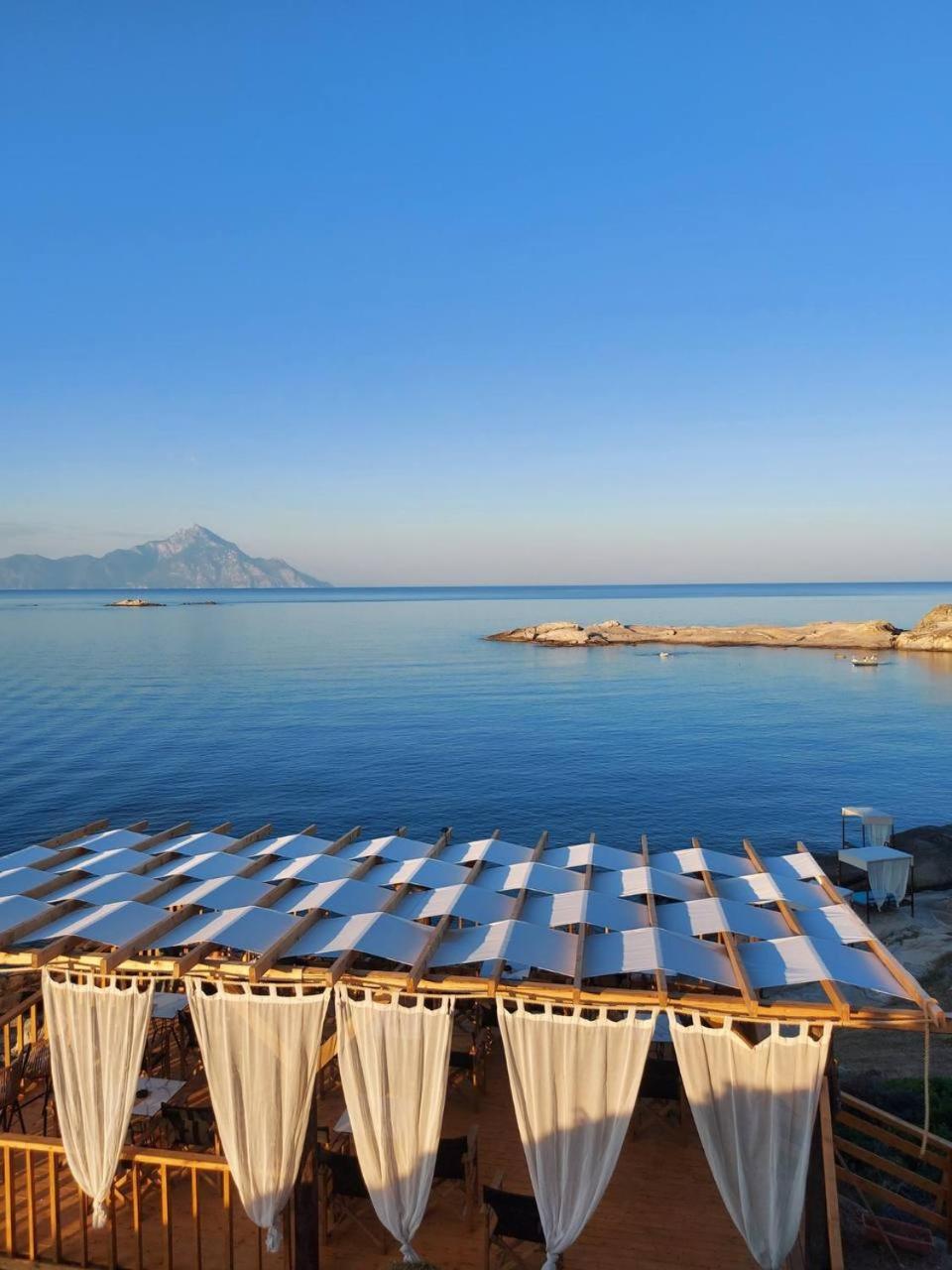 Villa Ulyana Kriaritsi - Athos Sea View&Spa Exterior foto