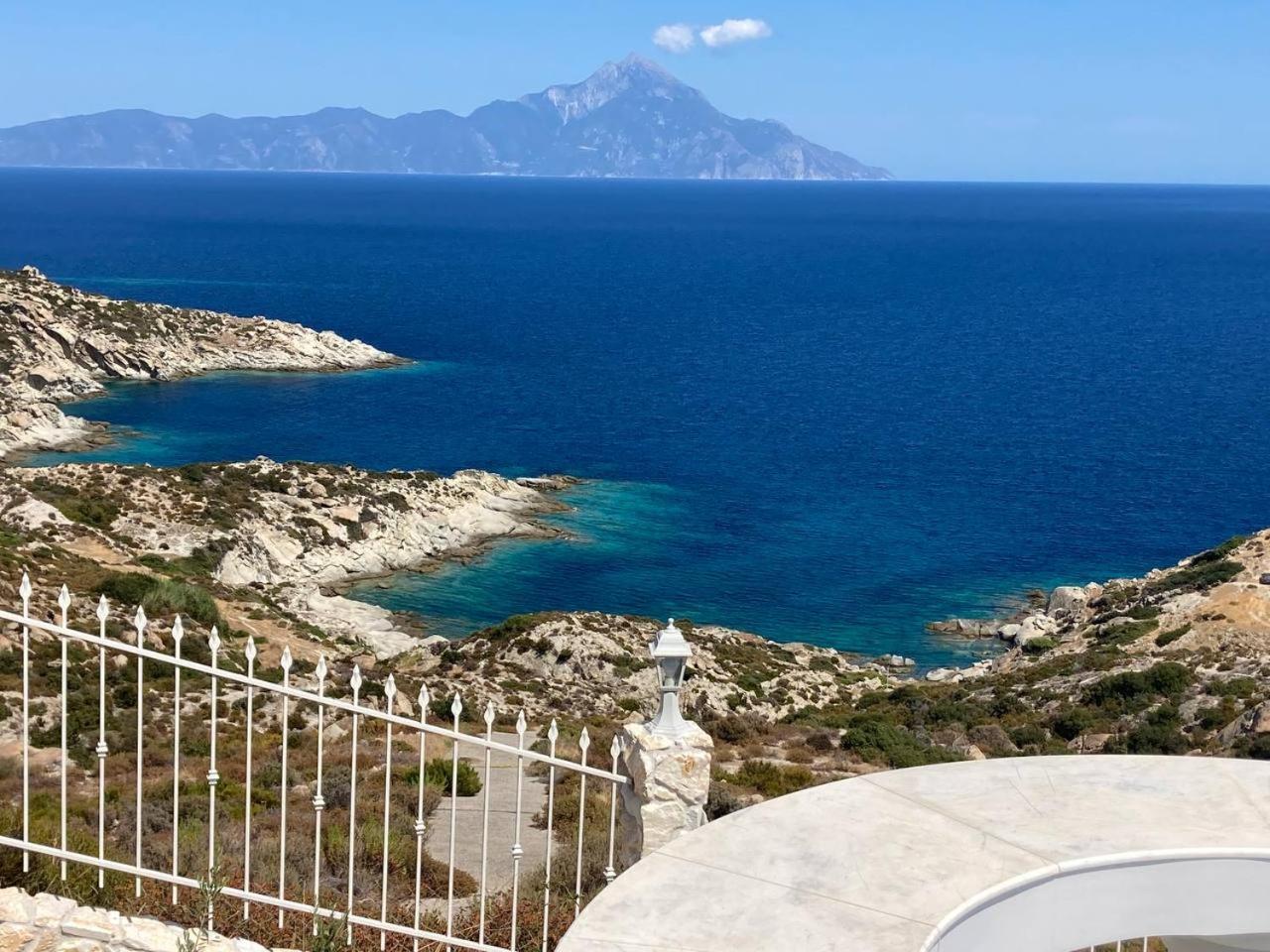 Villa Ulyana Kriaritsi - Athos Sea View&Spa Exterior foto